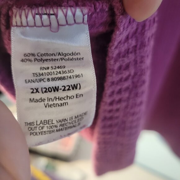 Terra and Sky babydoll dress or tunic size 2x 20/22 - Picture 4 of 5